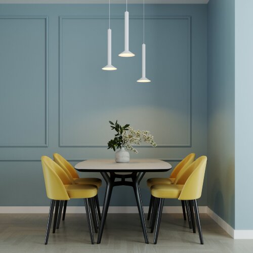 Светильник подвесной светодиодный Fest 7W 3000K белый - Фото 3