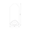 Светильник потолочный светодиодный Trio 8W 3000K белый 25110/LED - фото 3