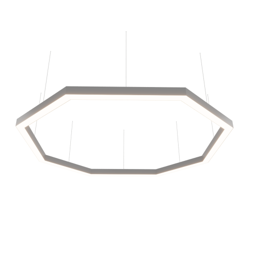 Светильник WOLTA PRO КОНТУР ОКТА ДСО03-144-600-3К-С Матовый - фото 1.