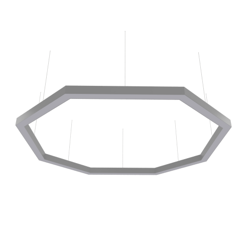 Светильник WOLTA PRO КОНТУР ОКТА ДСО03-144-600-3К-С Матовый - фото 2.