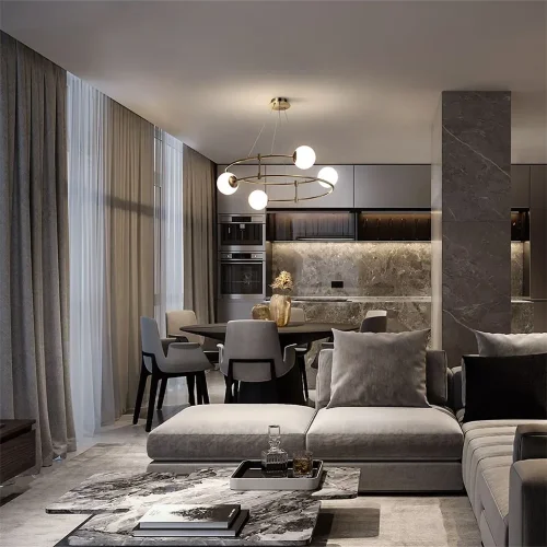 Подвесной светильник Balance G9х4 (Золото) - фото 9