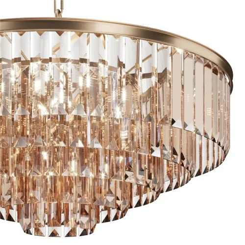 Подвесной светильник Revero E14х12 (Золото) - фото 4