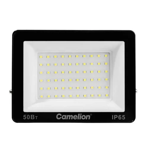 Прожектор LFL-5004 C02 (LED SMD 50Вт 5000лм 230В 6500К 153х136х30) черн. Camelion 16332 - фото 4