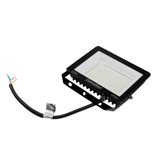 Прожектор LFL-5004 C02 (LED SMD 50Вт 5000лм 230В 6500К 153х136х30) черн. Camelion 16332 - фото 7