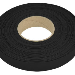 UIS-R100 22.8-11-050 BLACK ROLL Термоусадочная трубка, рулон 50м, Диаметр до усадки 22.8мм, после 11мм, Черный.