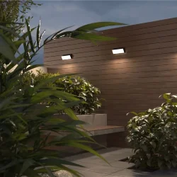 Настенный светильник (бра) Brick 3000K 20Вт IP 54 (Графит)