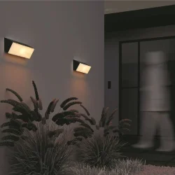 Настенный светильник (бра) Brick 3000K 20Вт IP 54 (Графит)