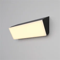 Настенный светильник (бра) Brick 3000K 20Вт IP 54 (Графит)