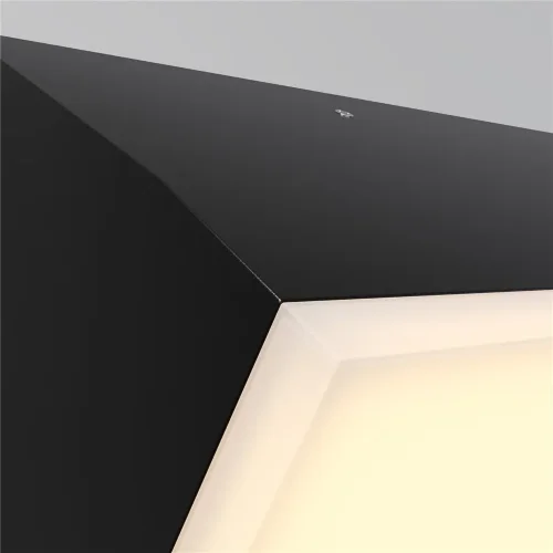 Настенный светильник (бра) Блок / Brick 3000K 20Вт IP 54 (Графит) O436WL-L20GF3K - фото 11