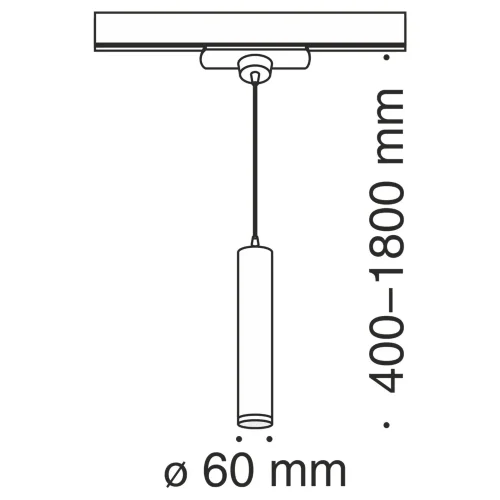 Трековый светильник Фокус Мини / Focus MINI TR008-1-GU10-B (Черный) TR008-1-GU10-B - фото 3