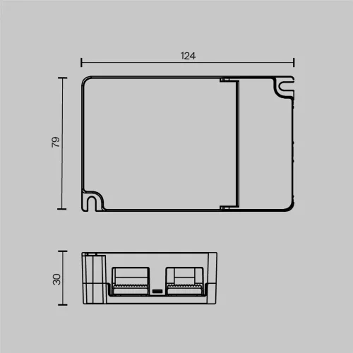 Источник тока DALI NFC DT8 65Вт 500-1500А (Белый) 721024 - фото 3