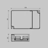 Источник тока DALI NFC DT8 65Вт 500-1500А (Белый) 721024 - фото 3