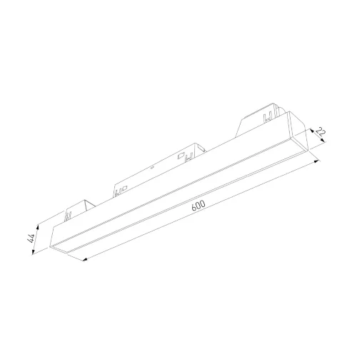 Умный трековый светильник 20W 2700-6500K Dim L02 Slim Magnetic 85077/01 - фото 7
