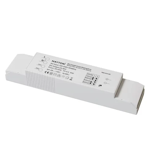 Источник питания DALI DT6 30-40Вт IP20 (Белый) PSL-DL40-S-750-900mA - фото