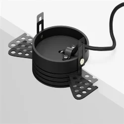 Основание для вывода провода подвесного светильника (Черный)
