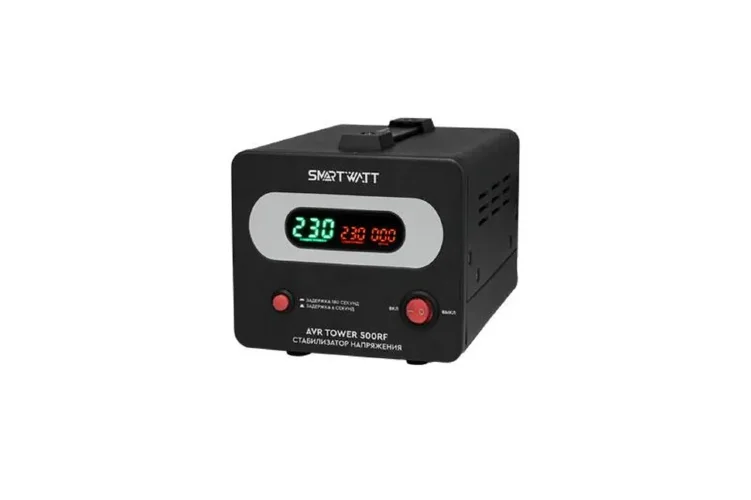 Стабилизатор напряжения напольный SMARTWATT AVR TOWER 500RF 4512020370006 - фото