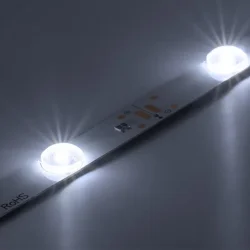 Линейка фронтальная светодиодная ELF 12SMD2835, 24В, 0.95м, с линзами 170гр, ,белый 6500-7000K