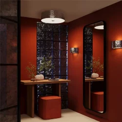 Настенный светильник (бра) Ripple E14х1 40Вт (Хром)