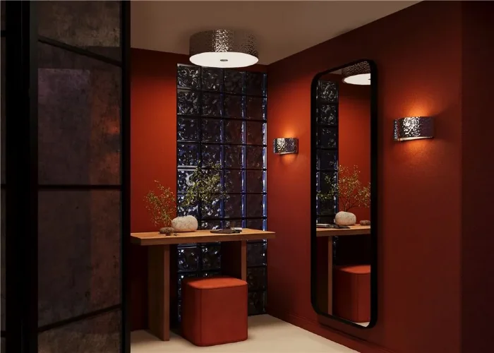 Настенный светильник (бра) Ripple E14х1 40Вт (Хром) - фото 5