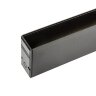 UBX-MMS4-35 BLACK 300 Шинопровод осветительный, магнитный, тип M, 3м, Накладной, Черный - фото 4