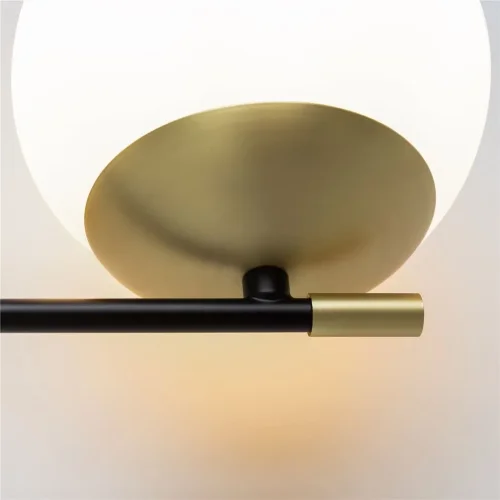 Настенный светильник (бра) Nostalgia E14х2 40Вт (Черный и Золото) - фото 6