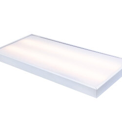 Универсальный офисный светодиодный светильник 40 Вт IP20 595x295x40 мм 3000K Опал