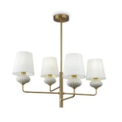 Подвесной светильник Freya FR2029PL-04BS (Латунь)