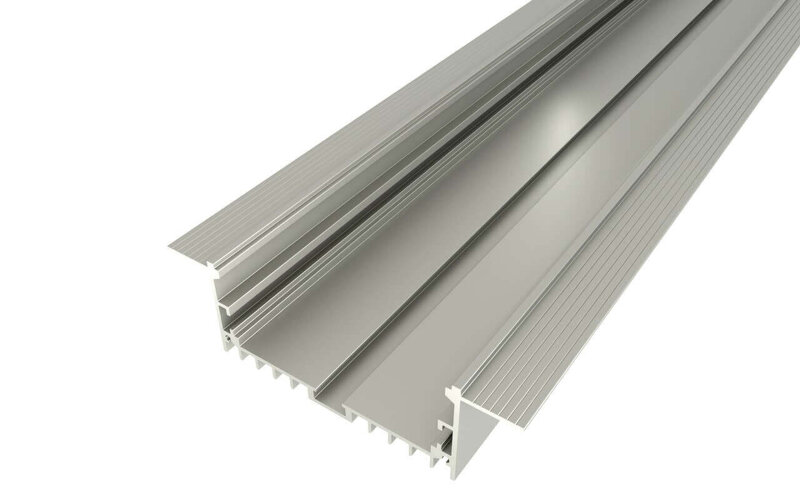 Профиль алюминиевый под шпаклевку LC-LPSH-32104-2 Anod - фото