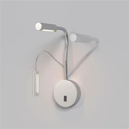 Настенный светильник (бра) Stem 3000К 3Вт IP 20 (Хром) - фото 5