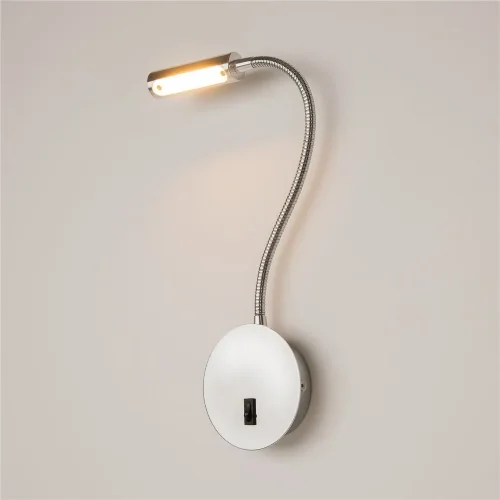 Настенный светильник (бра) Stem 3000К 3Вт IP 20 (Хром) - фото 9