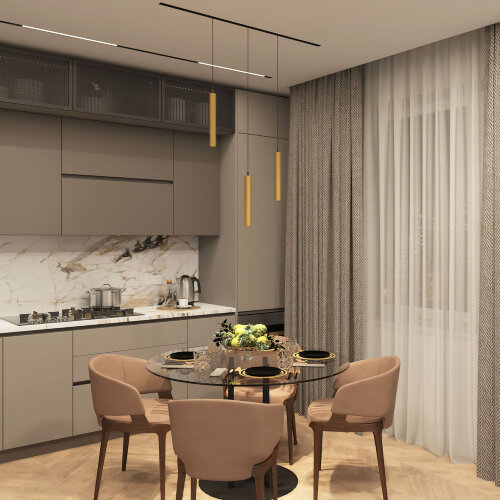 DK8005-BK Линейный светильник SMART LINEAR 27W DIM 3000K-6000K черный. Фото 3