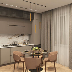 Линейный светильник SMART LINEAR 27W DIM 3000K-6000K черный, Denkirs DK8005-BK