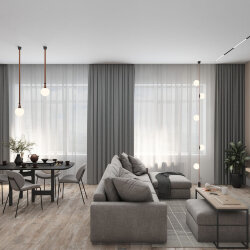 Линейный светильник SMART LINEAR 27W DIM 3000K-6000K черный, Denkirs DK8005-BK