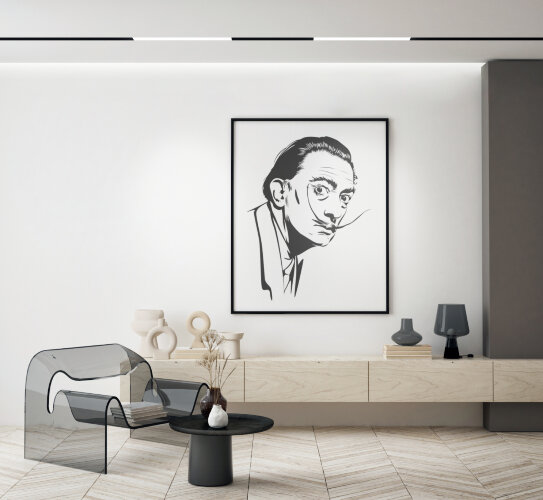 DK8005-BK Линейный светильник SMART LINEAR 27W DIM 3000K-6000K черный. Фото 4