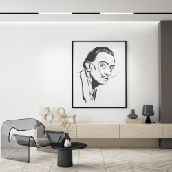 Линейный светильник SMART LINEAR 27W DIM 3000K-6000K черный, Denkirs DK8005-BK