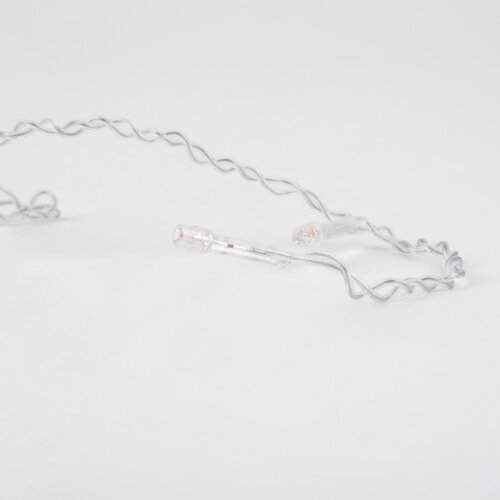 ULD-B2005-048-DTA WARM WHITE IP20 Бахрома светодиодная, 2м, 48 светодиодов, Теплый белый свет, Провод прозрачный - фото 10