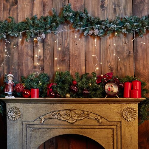 ULD-B2005-048-DTA WARM WHITE IP20 Бахрома светодиодная, 2м, 48 светодиодов, Теплый белый свет, Провод прозрачный - фото 13