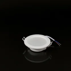 Светодиодный светильник OM3 (220V, 4W, round D92mm, warm white)