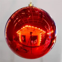 Шар на Елку Красный, Ø25 см