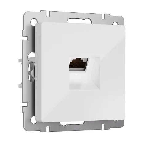 Розетка Ethernet RJ-45 cat. 6A экранированная (белый) W5120101 - фото 2