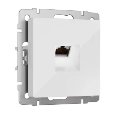 Розетка Ethernet RJ-45 cat. 6A экранированная (белый) W5120101