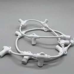 Шлейф электрический серии GN, 5 разъёмов, 5м