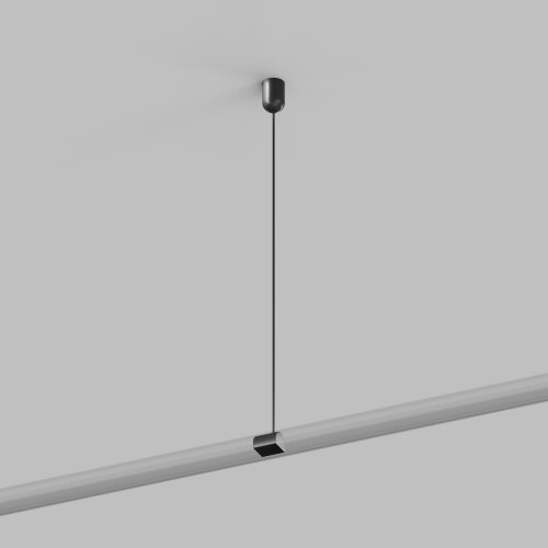 TR5537-BK Подвес для штанги серия Rod H200-1200мм, IP20, черный, сталь. Фото 2