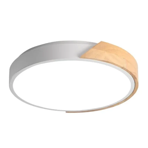 Светильник светодиодный декоративный PPB Scandic-R DIM 90Вт 3000-6500К IP20 настенно-потолочный бытовой диммир. WH/W JazzWay 5036994 - фото