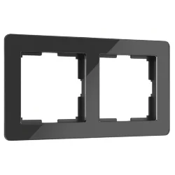 Рамка из акрила на 2 поста Acrylic черный W0022708