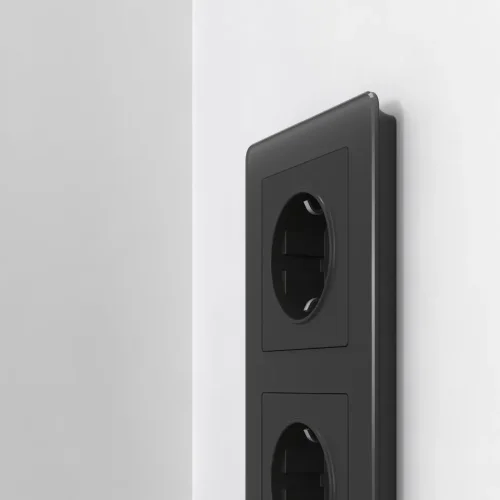 Рамка из акрила на 2 поста Acrylic черный W0022708 - фото 5