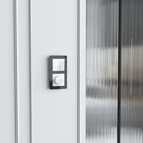 Рамка из акрила на 2 поста Acrylic черный W0022708 - фото 8