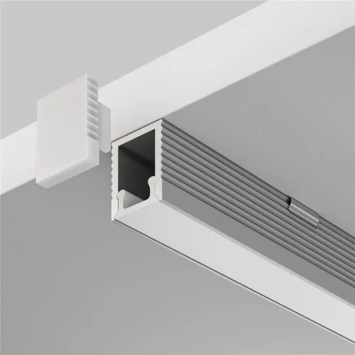 Алюминиевый профиль накладной 8×9 (Серебро, 2 м), ALM-0809-S-2M (Серебро) - фото 6