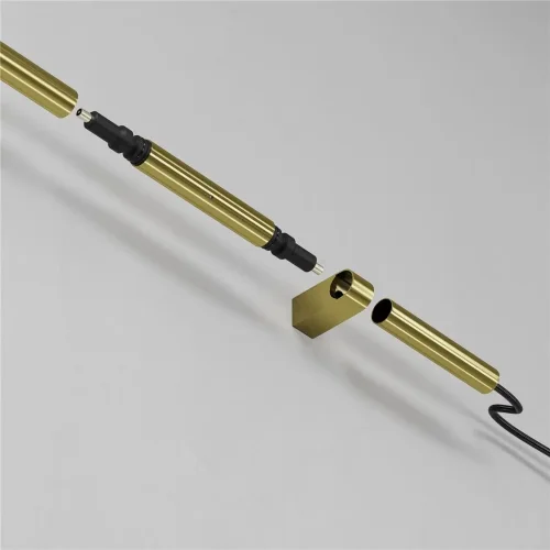 Заглушка с питанием для системы Axity (Латунь) - фото 6