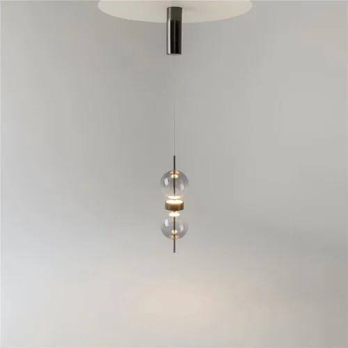 Подвесной светильник Double Moon 3000К 8Вт (Черный) - фото 9